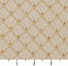 4362 Abstract & Geometric,Small Scale Flax Shell Gold & Yellow Charlotte Fabrics