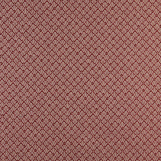 4364 Abstract & Geometric,Small Scale Port Shell Red & Burgundy Charlotte Fabrics