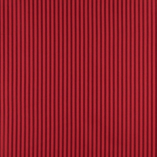 4367 Stripe Ruby Stripe Red & Burgundy Charlotte Fabrics
