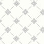 4505 LINNÉ Grey And Silver Schumacher Wallpaper