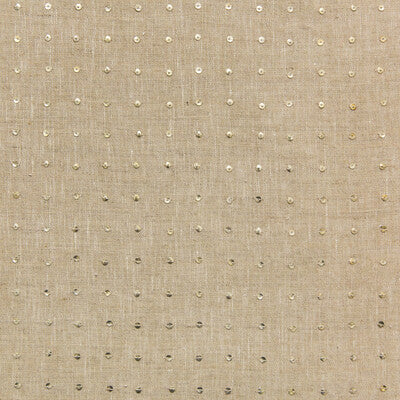 4567-16 CALLOT SEQUINS LINEN KRAVET DESIGN DRAPERY