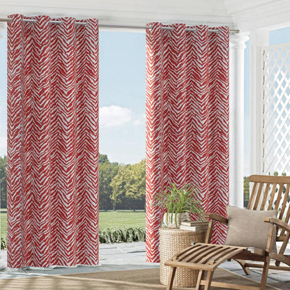 4608 Abstract & Geometric Salsa  Red & Burgundy Charlotte Fabrics