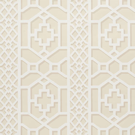 5009400 Agra Shimmer Moonstone Schumacher Wallpaper