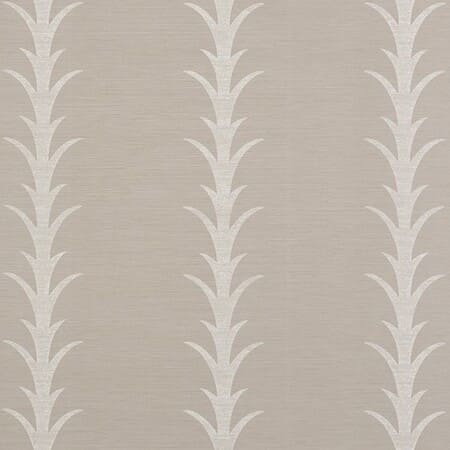 5008593 ACANTHUS STRIPE VINYL Grey Schumacher Wallpaper