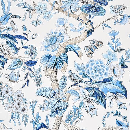 5011720 CRANLEY GARDEN Blue Schumacher Wallpaper