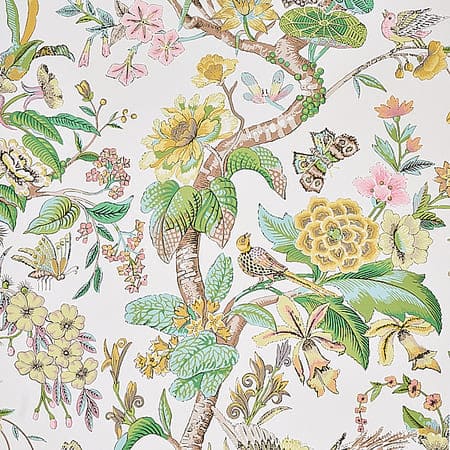 5011721 CRANLEY GARDEN Pink Schumacher Wallpaper