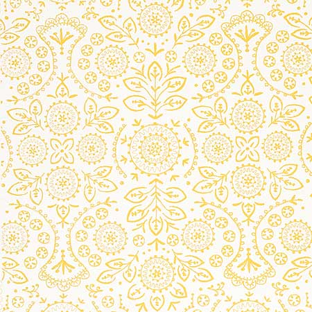 5011842 TIANA Yellow Schumacher Wallpaper