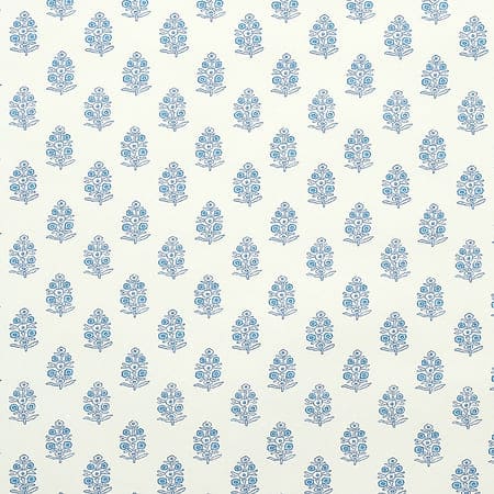 5011930 ADITI Blue Schumacher Wallpaper