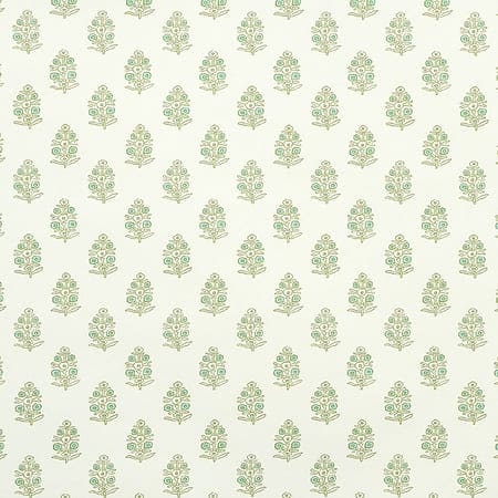 5011931 ADITI Green Schumacher Wallpaper