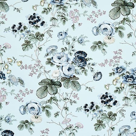 5012060 SALISBURY Celadon Schumacher Wallpaper