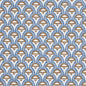 5012081 ABELINO Blue & Brown Schumacher Wallpaper