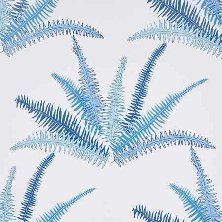 5012620 CANYON FERNS Lagoon Schumacher Wallpaper