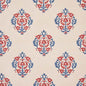 5012882 CONSTANTINE Red & Blue Schumacher Wallpaper