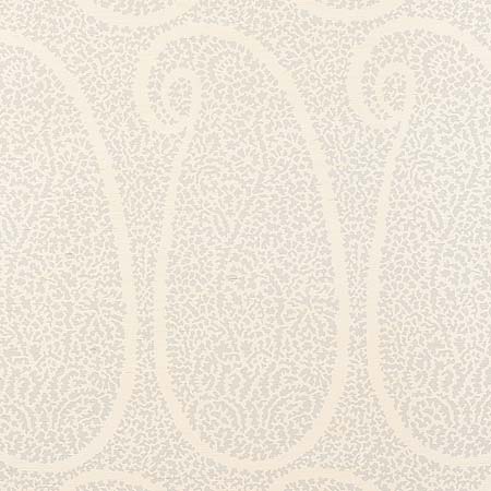 5013031 AMBALA PAISLEY SISAL Slate Schumacher Wallpaper