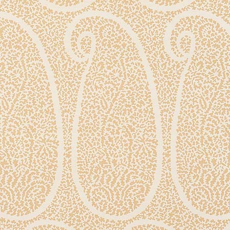 5013033 AMBALA PAISLEY SISAL Straw Schumacher Wallpaper