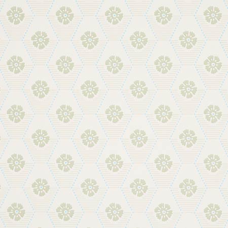 5013160 HIVE BLOOM Sage Schumacher Wallpaper