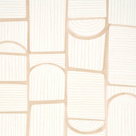 5013681 BLOOMSBURY Warm White Schumacher Wallpaper