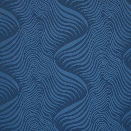 5014152 SAUVAGE Navy Schumacher Wallpaper