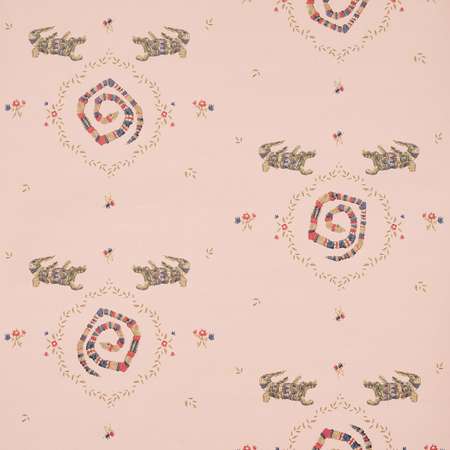 5014192 REPTILIA Muted Pink Schumacher Wallpaper