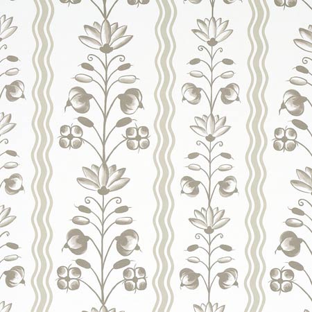 5014382 DELFT WAVES Neutral Schumacher Wallpaper