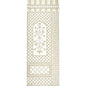 5014392 BAMBOO TRELLIS PANEL A Neutral Schumacher Wallpaper