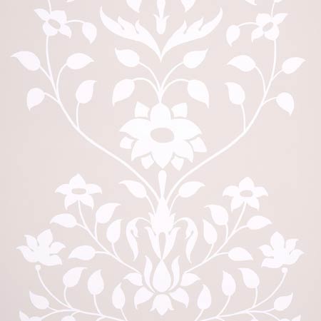 5014462 JAIPUR MUGHAL FLOWER Neutral Schumacher Wallpaper