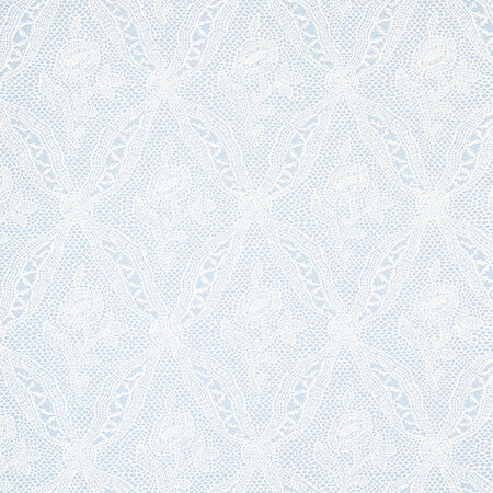 5014722 COSETTE LACE Cornflower Schumacher Wallpaper