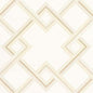 5014930 MAH JONG Light Ivory Schumacher Wallpaper