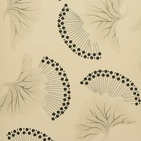 5014970 ANEMONE Black White Schumacher Wallpaper