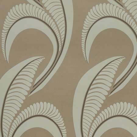 5014980 BANANA LEAF Tobacco Schumacher Wallpaper