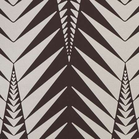 5015061 ZEBRA Brown Silver Schumacher Wallpaper