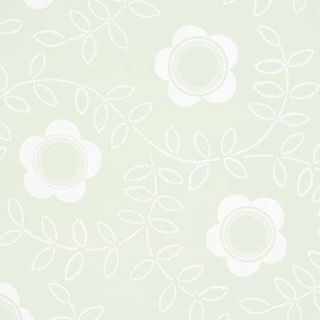 5015101 TUDOR ROSE Pistachio Schumacher Wallpaper