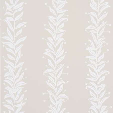 5015491 TENDRIL STRIPE Natural Schumacher Wallpaper