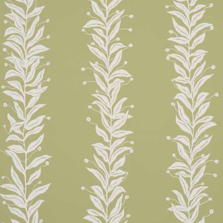 5015492 TENDRIL STRIPE Olive Schumacher Wallpaper