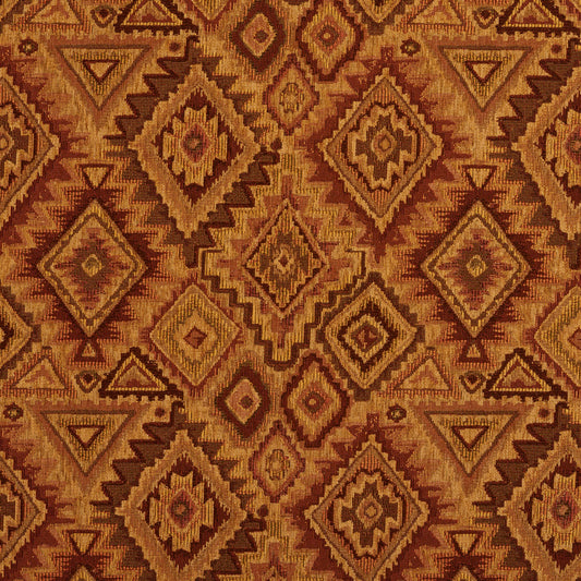 5100 Abstract & Geometric,Global,Southwestern Sedona Gold & Yellow,Orange & Rust Charlotte Fabrics