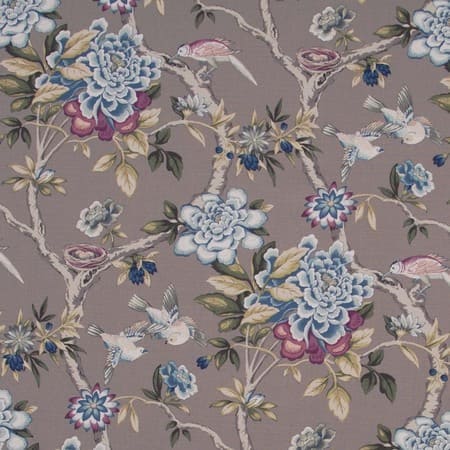 BIRD SANCTUARY Jewel Carole Fabric