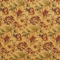 5102 Floral Autumn Orange & Rust,Red & Burgundy Charlotte Fabrics