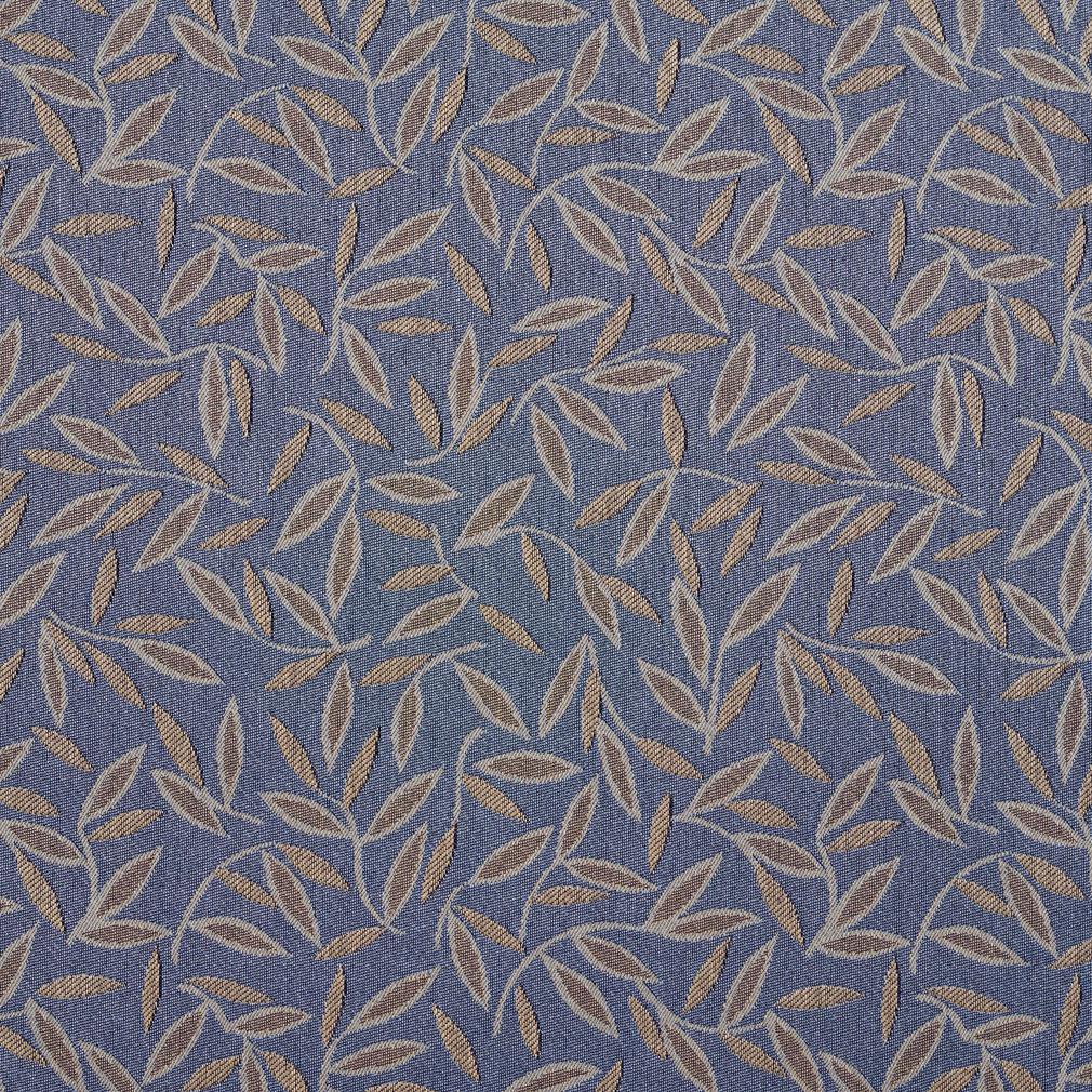 5200 Leaves Wedgewood Blue Charlotte Fabrics