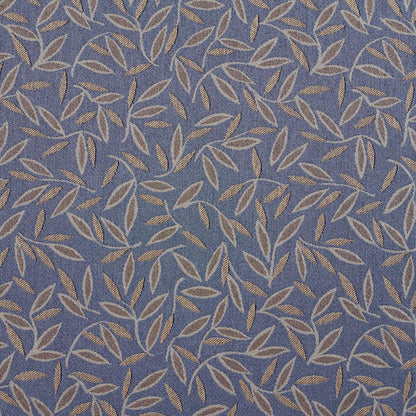 5200 Leaves Wedgewood Blue Charlotte Fabrics