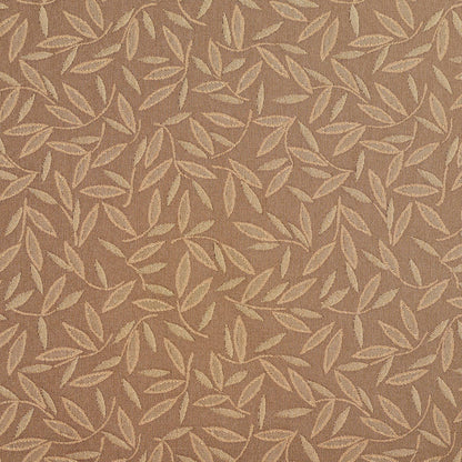 5201 Leaves Khaki Brown Charlotte Fabrics