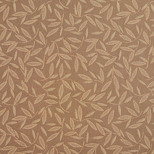 5201 Leaves Khaki Brown Charlotte Fabrics