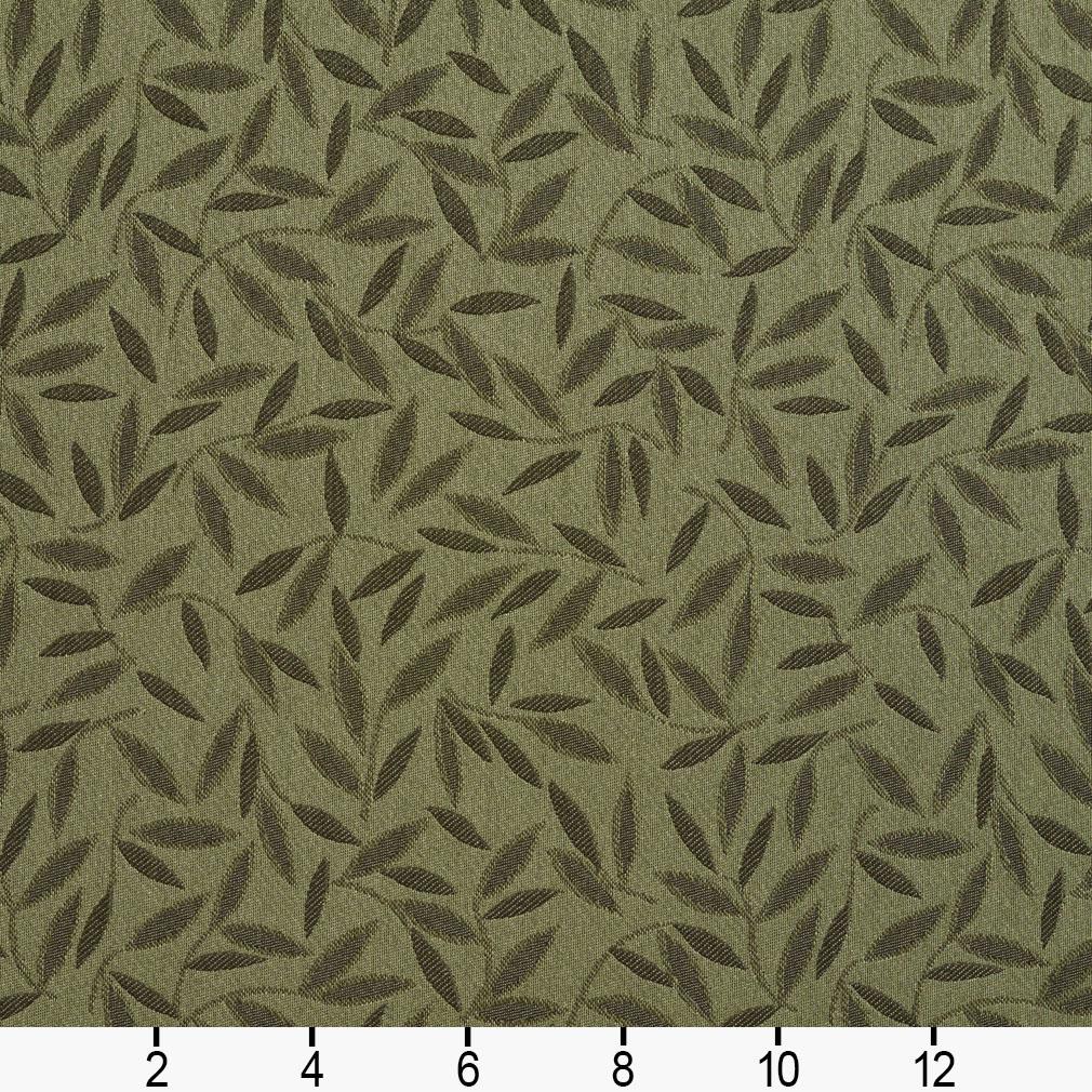 5202 Leaves Fern Green Charlotte Fabrics