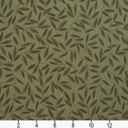 5202 Leaves Fern Green Charlotte Fabrics