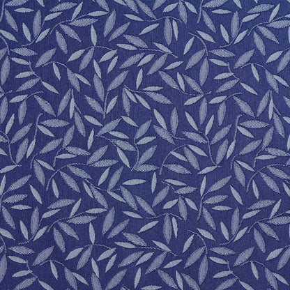 5204 Leaves Sapphire Blue Charlotte Fabrics