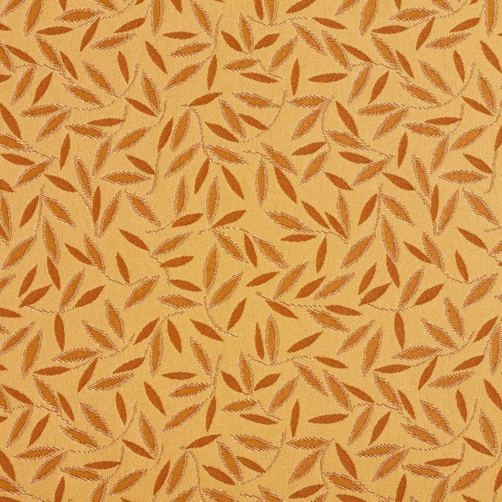 5205 Leaves Amber Gold & Yellow Charlotte Fabrics