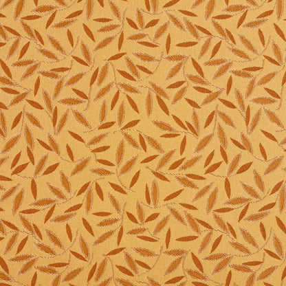 5205 Leaves Amber Gold & Yellow Charlotte Fabrics