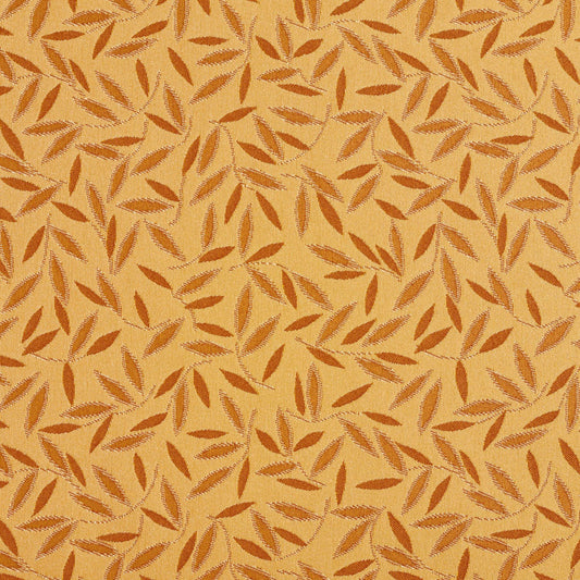 5205 Leaves Amber Gold & Yellow Charlotte Fabrics
