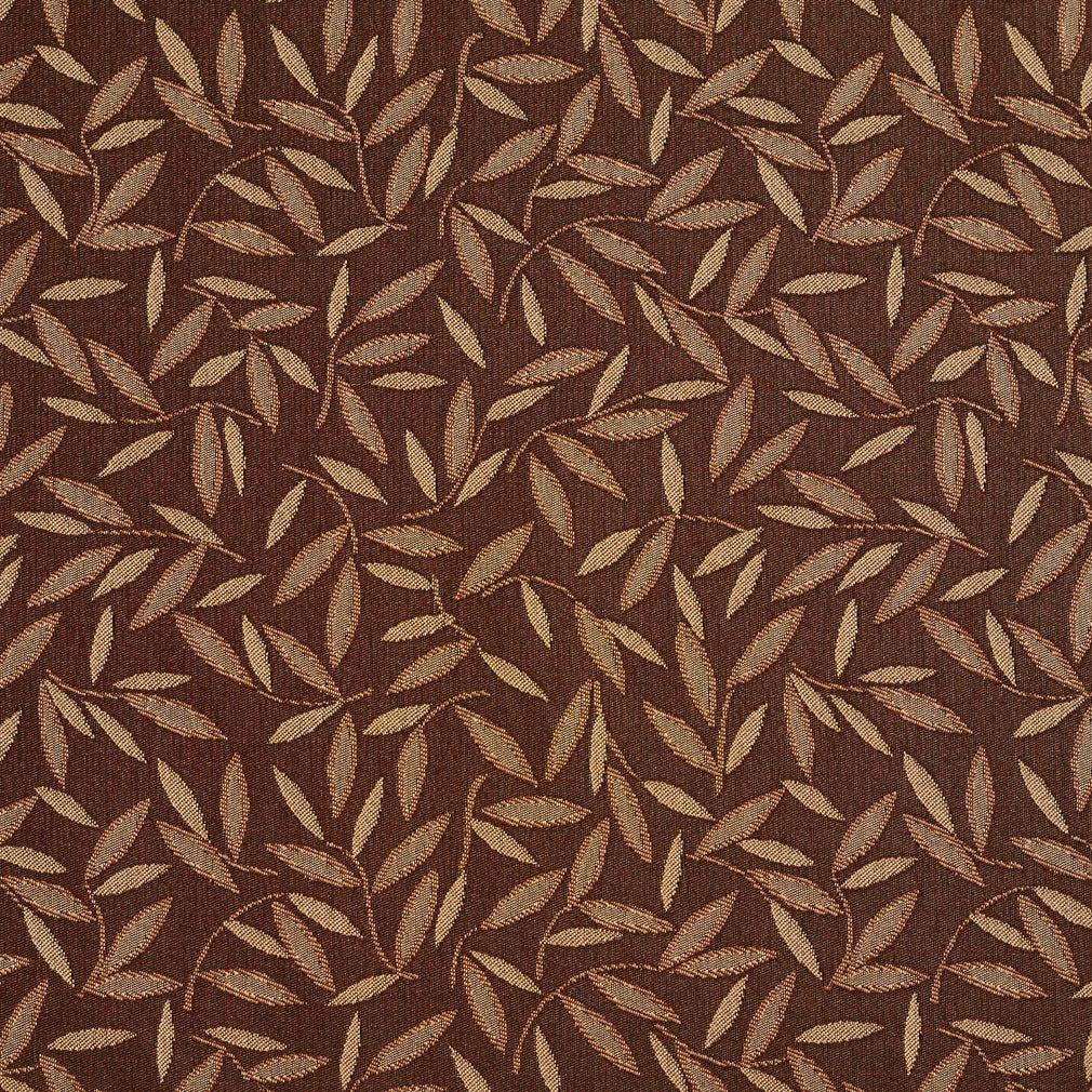5206 Leaves Sable Brown Charlotte Fabrics