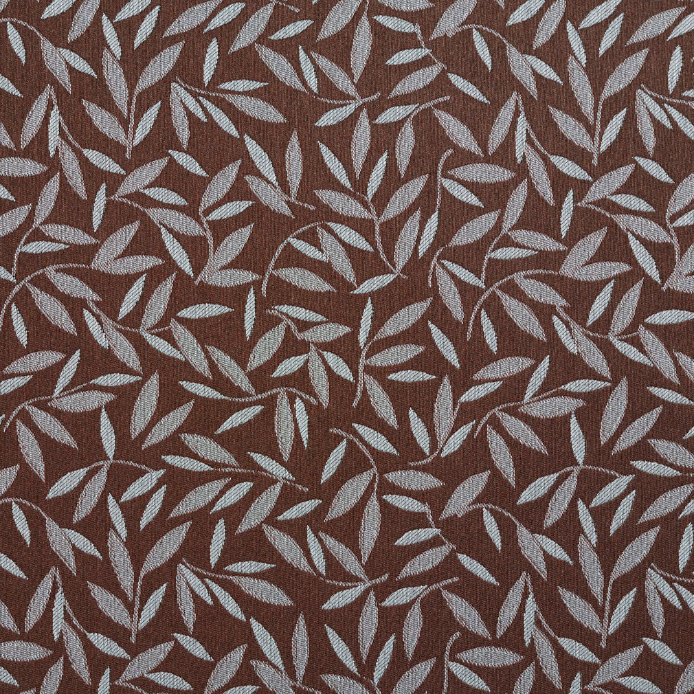 5207 Leaves Capri Brown Charlotte Fabrics