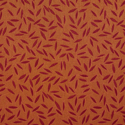5208 Leaves Henna Orange & Rust Charlotte Fabrics